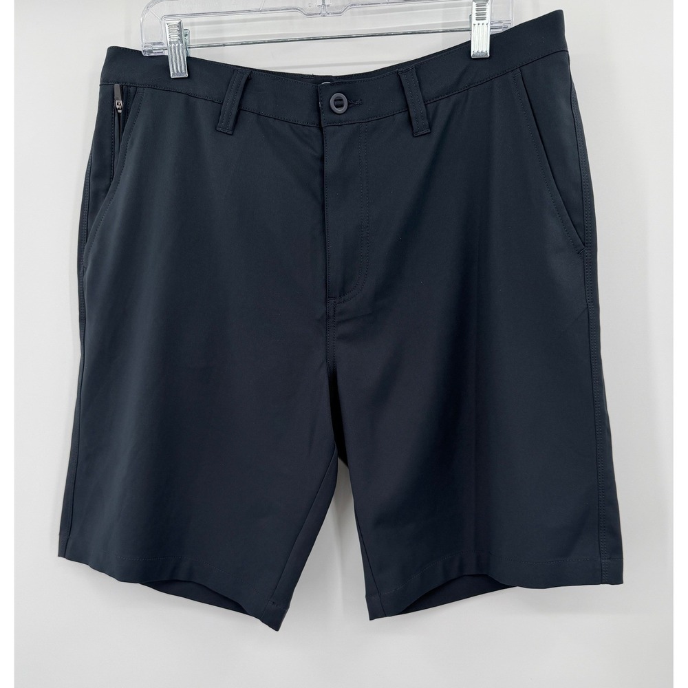 Flag & Anthem MadeFlex Men 35 Performance Golf Short Navy Blue Stretch Quick Dry